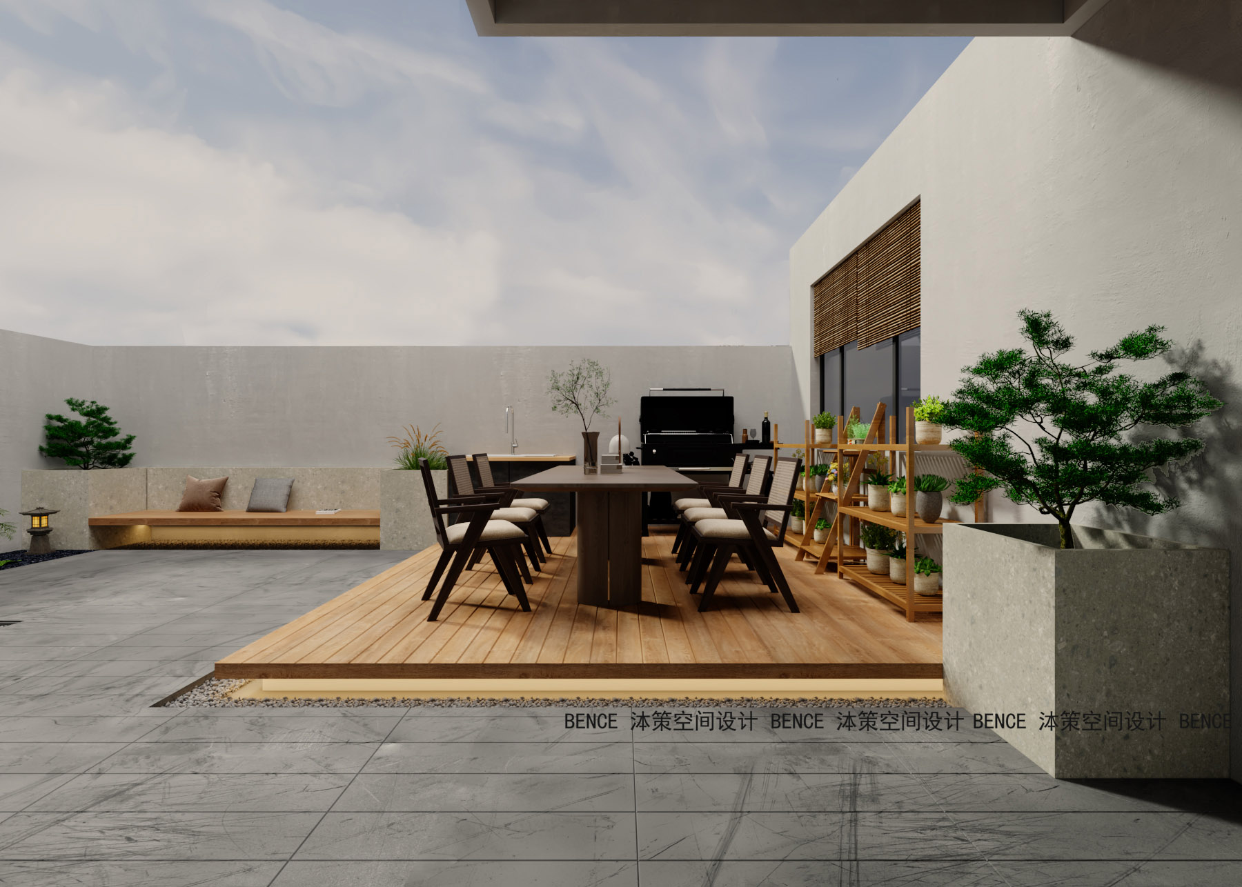 日式別墅設(shè)計(jì)現(xiàn)代花園日式花園室內(nèi)設(shè)計(jì)