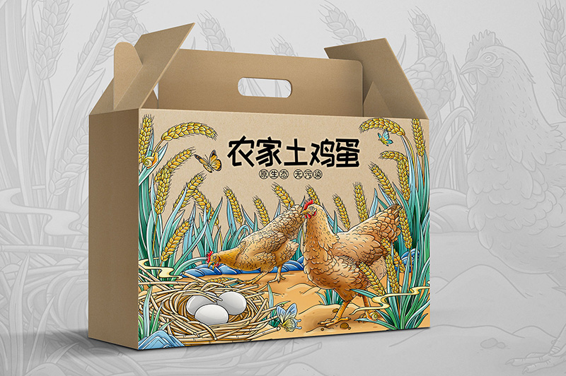 雞蛋包裝食品包裝手繪包裝雞蛋包裝食品包裝手繪包裝