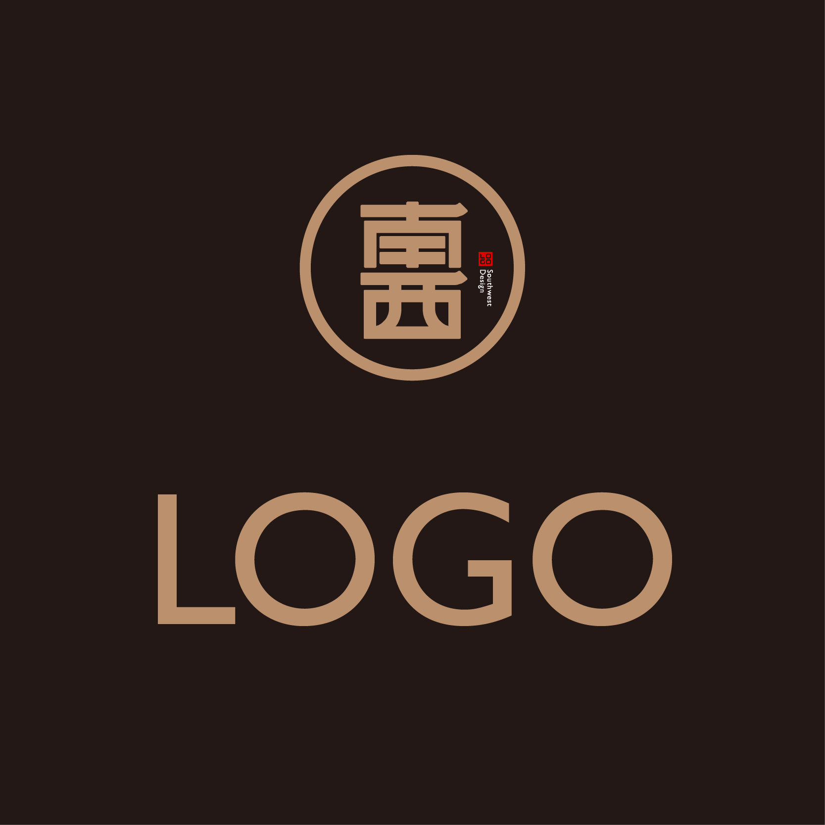 餐饮企业品牌标志LOGO设计公司标识商标设计logo设计图形