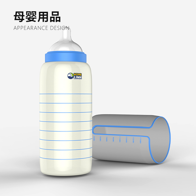 母婴用品暖奶器益智玩具奶瓶童车温度计产品外观结构功能设计