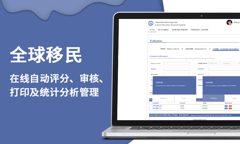 實(shí)現(xiàn)全球移民置業(yè)機(jī)構(gòu)對(duì)移民與置業(yè)申請(qǐng)人的資質(zhì)評(píng)分的系統(tǒng)