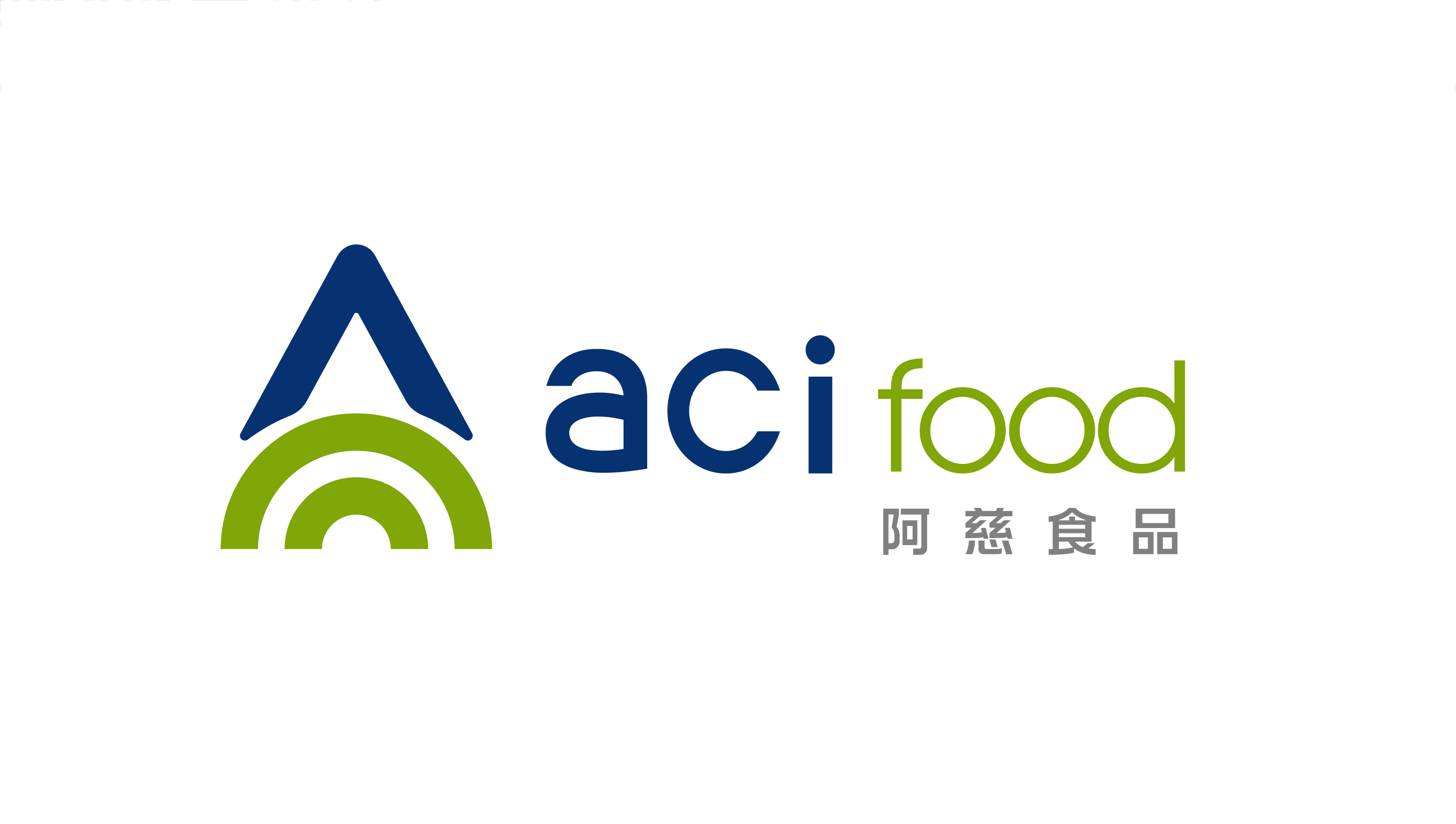 食品企业logo设计-阿慈食品品牌vi形象设计