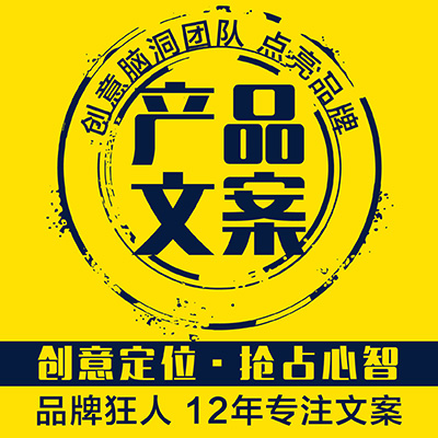 創(chuàng)意產(chǎn)品策劃文案賣點(diǎn)定位提升戰(zhàn)略形象策略介紹描述