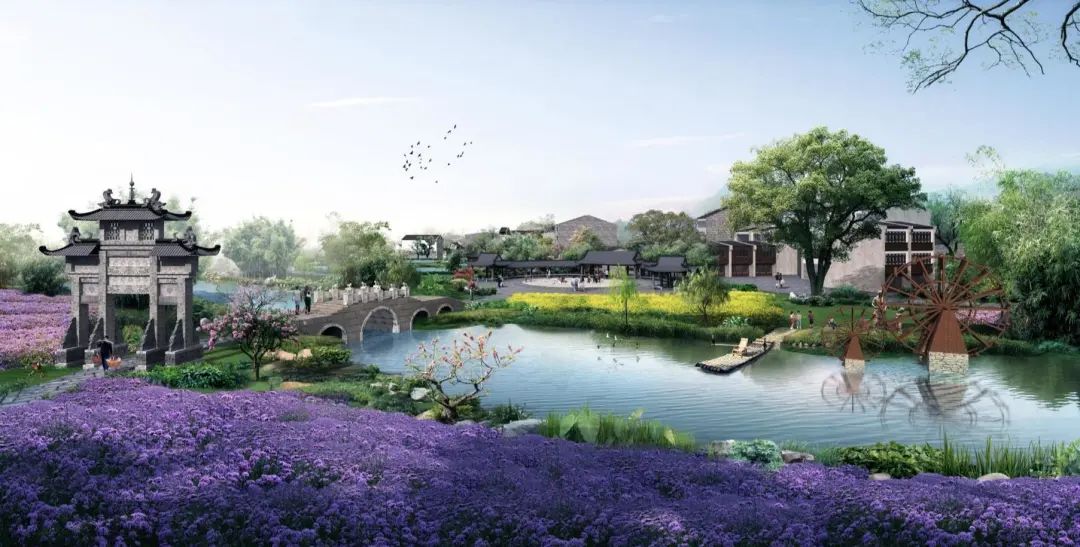 平樂沙子古鎮(zhèn)旅游景區(qū)方案規(guī)劃景觀效果圖設(shè)計(jì)