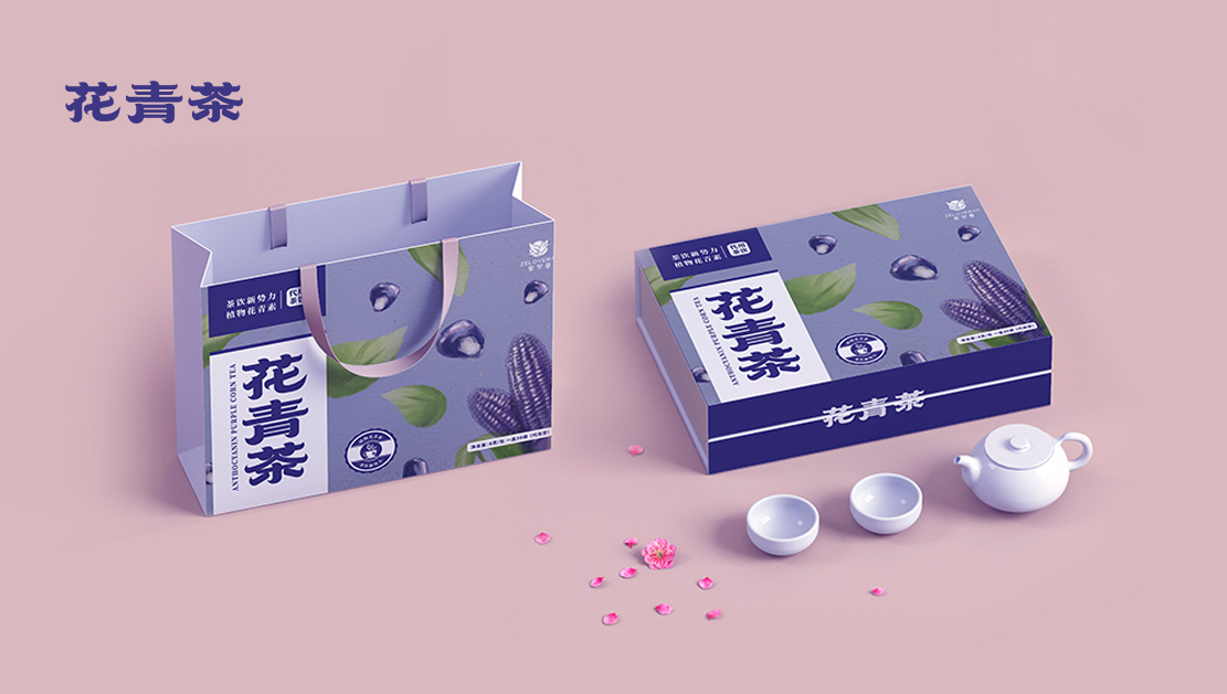包装设计-花青茶