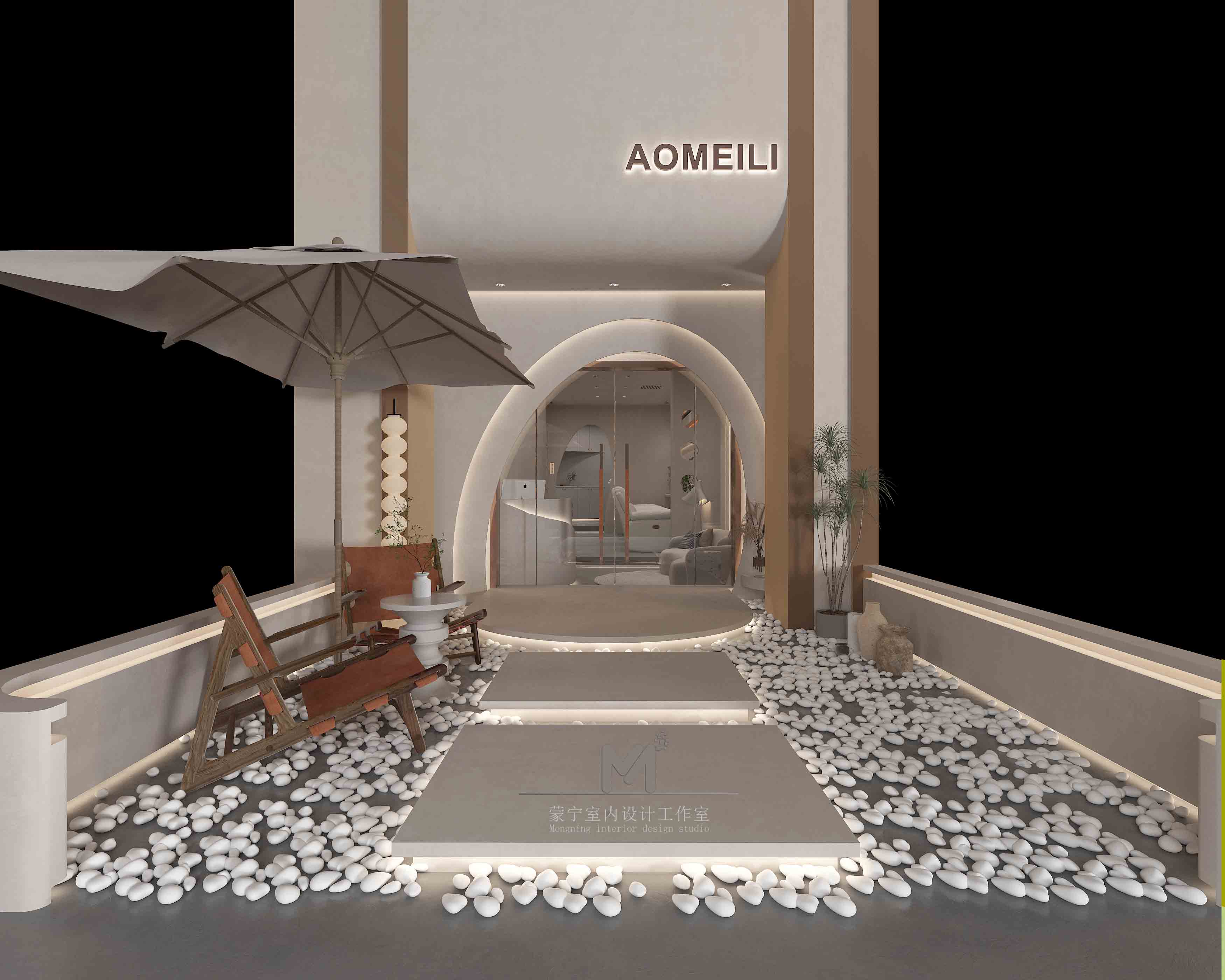 美容美甲店铺全案设计