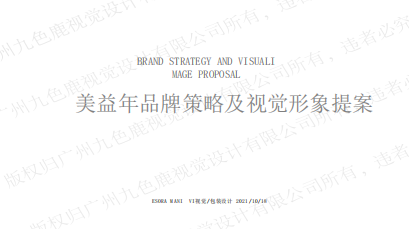【美益年】企业品牌营销策划竞争发展战略营销品牌策略理念