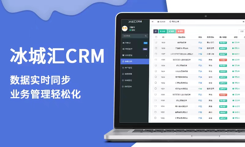 CRM客戶管理關(guān)系管理合同管理訂單銷售管**務(wù)統(tǒng)計客戶跟進(jìn)情