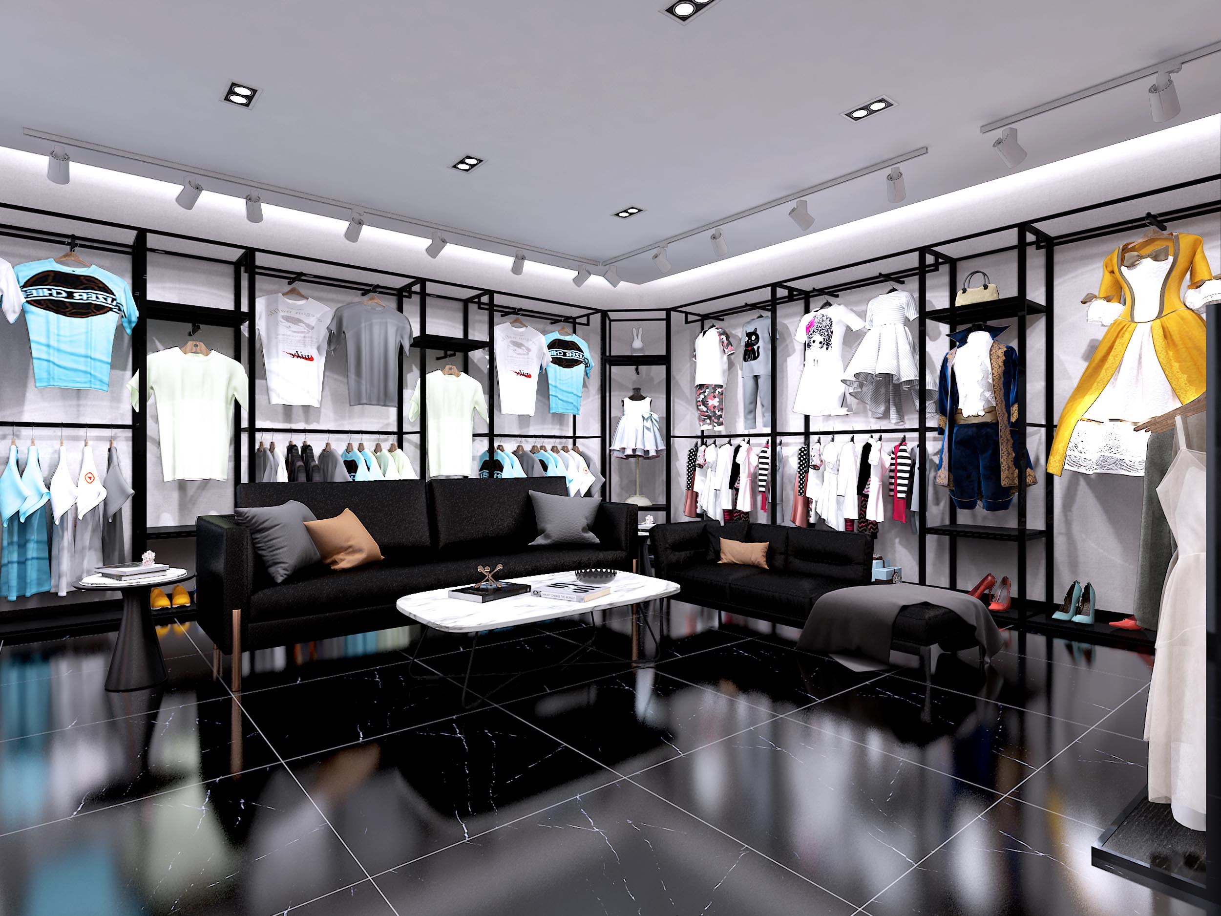 <hl>服裝</hl>店 <hl>裝修</hl><hl>設(shè)計</hl> <hl>服裝</hl><hl>展廳</hl><hl>設(shè)計</hl> 品牌連鎖店鋪 商鋪<hl>設(shè)計</hl>