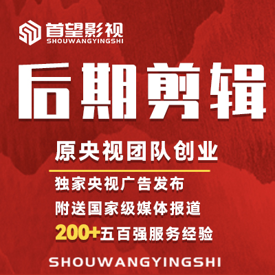 視頻剪輯影視后期處理制作添加字幕配音宣傳片制作