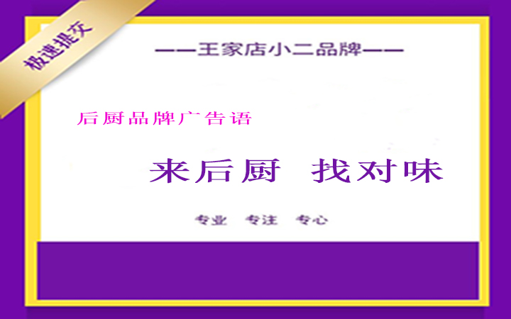 王家店小二&取名logo包装vi画册