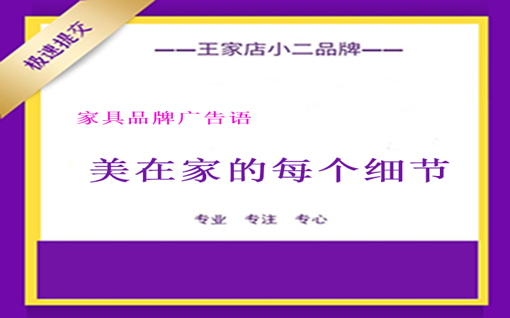 王家店小二&取名logo包装vi画册