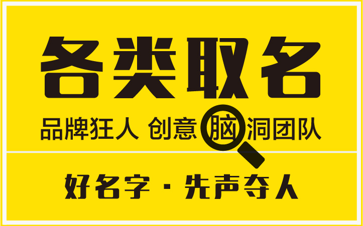 创意网站公众号淘宝电商店铺改名起名取名命名字策划