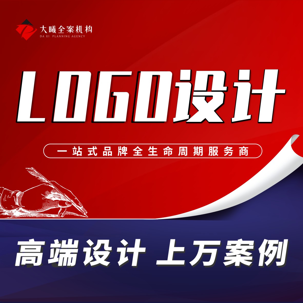 LOGO设计升级美化修改标志设计商标设计品牌高端LOGO定制