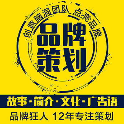 企业产品牌公司宣传介绍文案策划撰IP文化故事理念