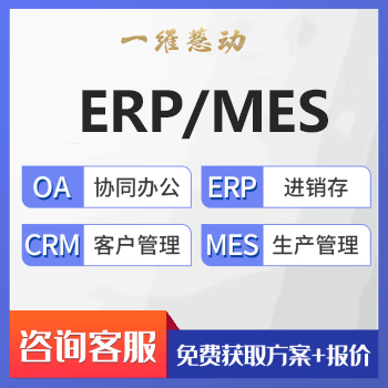 软件开发OA智能办公系统ERP进销存MES生产制造系统