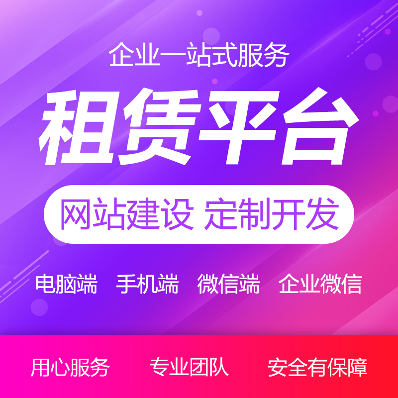 租賃平臺網站建設定制開發(fā)制作外包