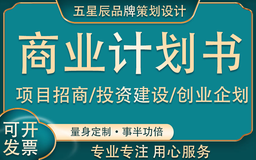 商业计划书PPT创业招投标企划路演招商运营可行性研究报告