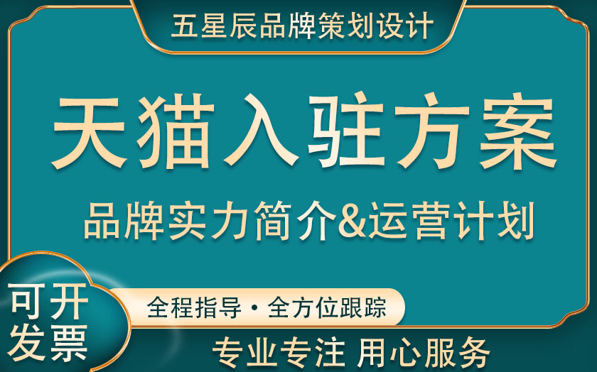 天猫京东入驻运营规划计划PPTX方案品牌店铺开店代办