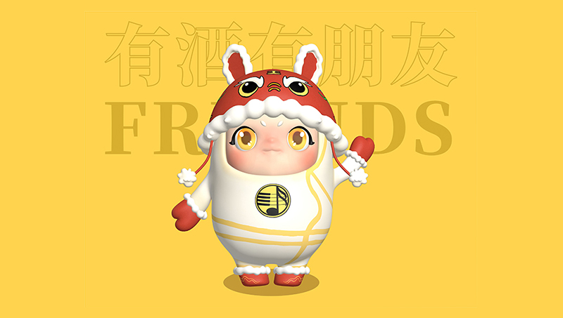 卡通頭像設(shè)計親子人物動物商業(yè)IP形象吉祥物設(shè)計