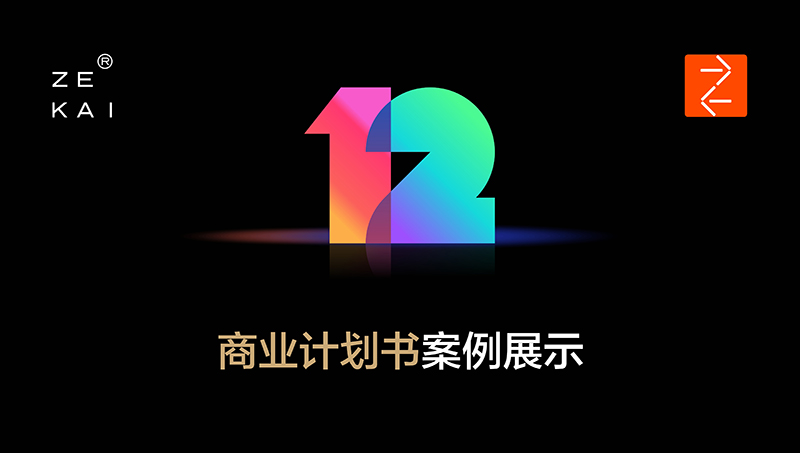 商业计划书案例展示——泽楷品牌全案机构