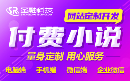 PC移动微信小程序付费小说连载网站建设定制开发设计制作