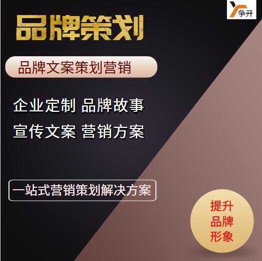 品牌口碑整合营销套餐品牌活动策划产品宣传文案策划