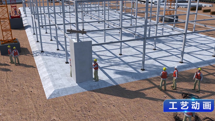 三维动画制作机械动画裸眼3D全息产品演示建筑工艺流程演示