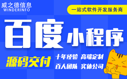 百度智能小程序开发企业官网信息展示轻站对接支付引流推广