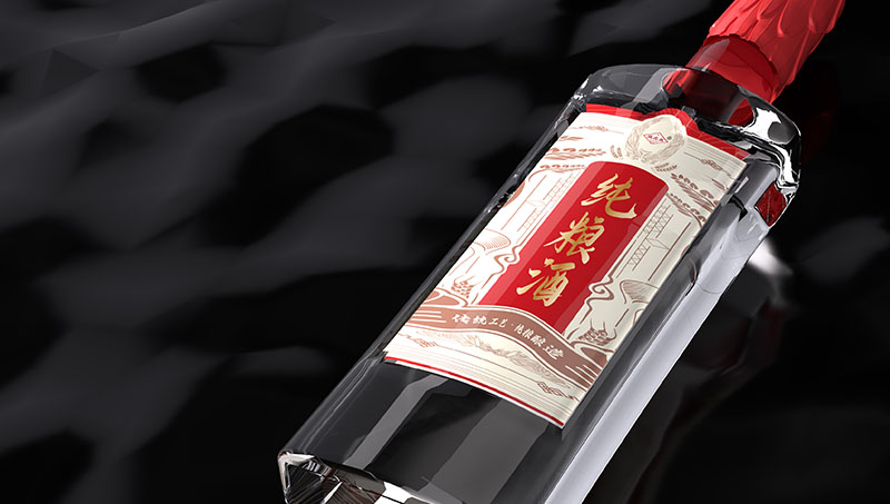 包裝案例~酒類包裝商標(biāo)貼酒標(biāo)白酒包裝~上海