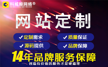 科技营销型响应式展示网站定制开发