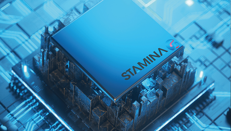 STAMINAlogo設計