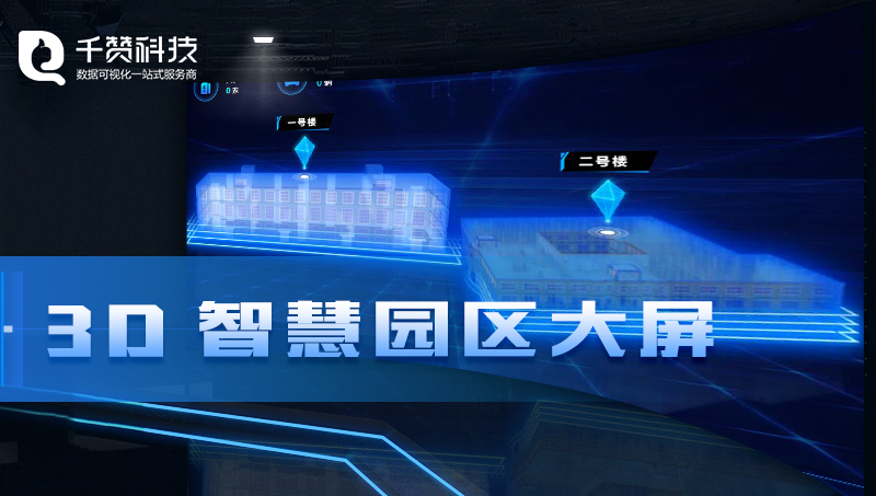 3D智慧園區(qū)數(shù)據(jù)可視化平臺城市樓房模型三維建模3D開發(fā)動畫