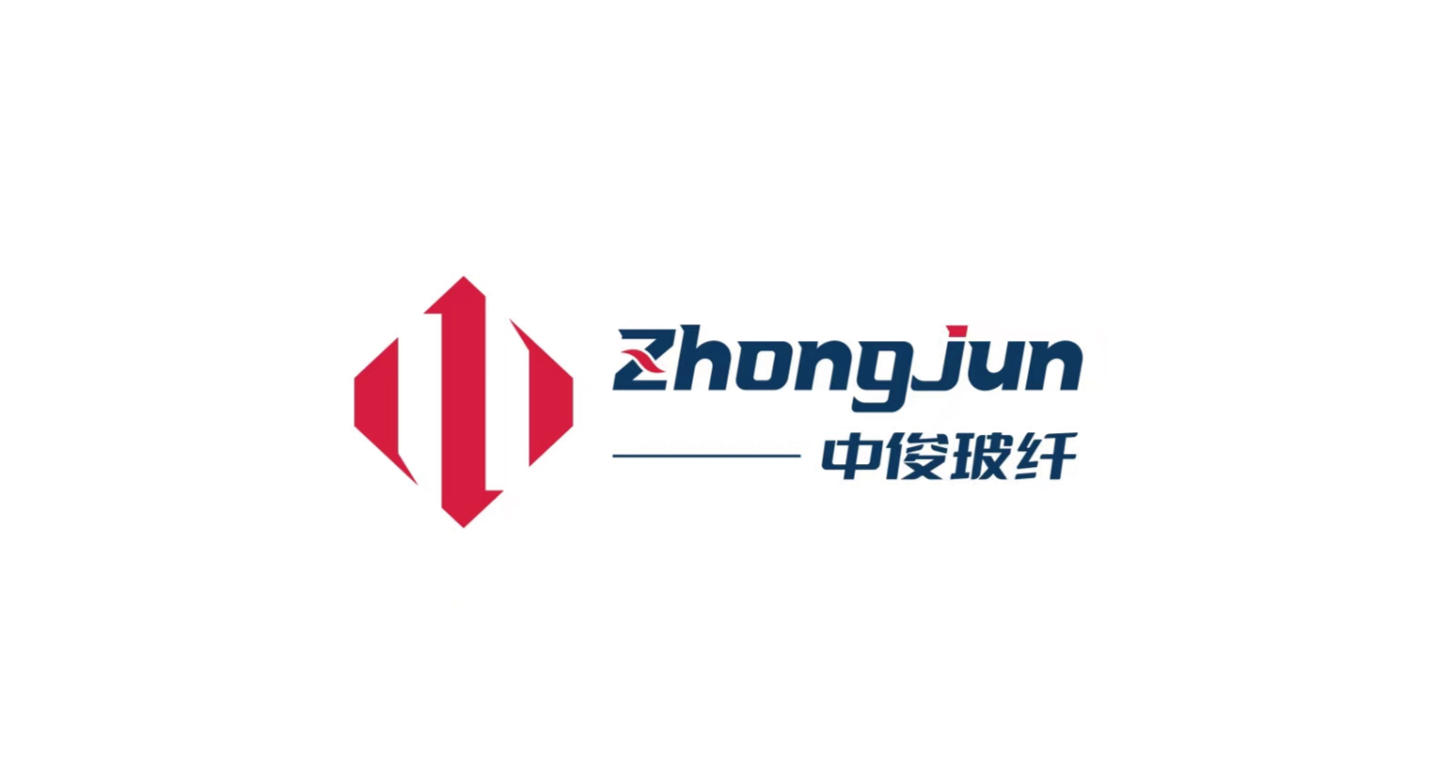 中俊玻纤logo设计