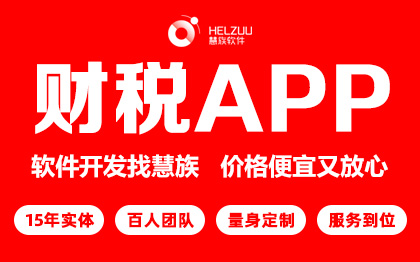 智能财务APP报税仓库管理代理记账财税筹划学习开发