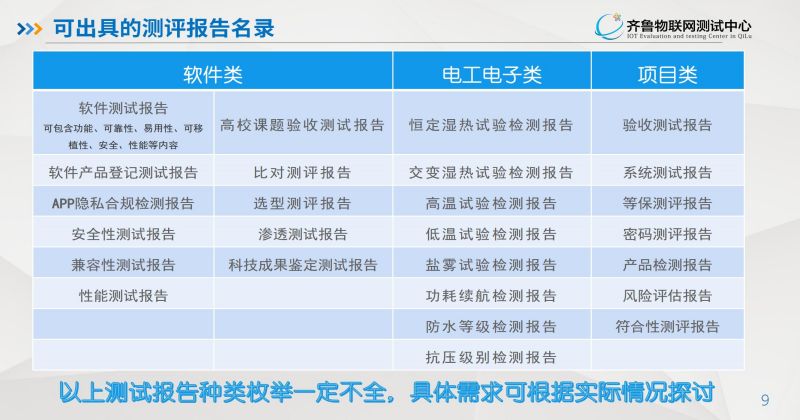 齐鲁物联网测试中心