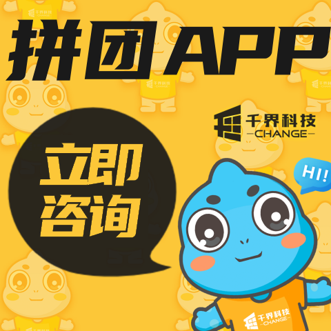 APP开发成品app设计安卓IOS界面定制两多人拼团商城