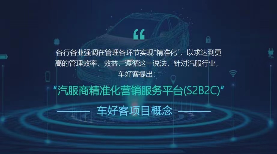 汽服商精准化<hl>营销</hl>服务商业计划书