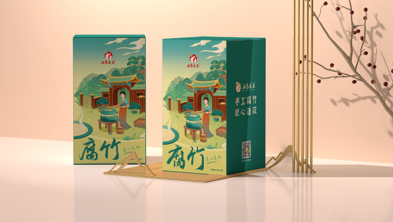 【SEA山海】五陽(yáng)匠菽品牌插畫包裝設(shè)計(jì)