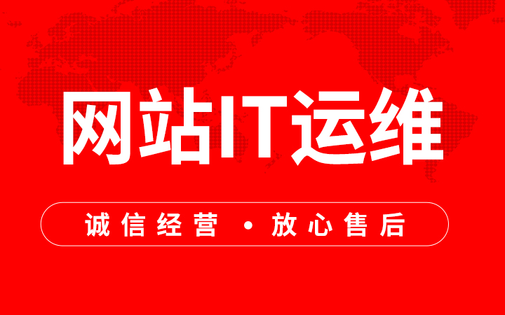 网站运IT维护软件技术运维云服务器技术安全维护商城域名备