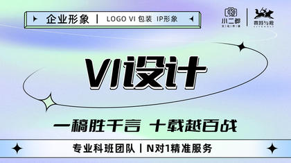 VI设计品牌logo设计应用系统画册包装海报设计