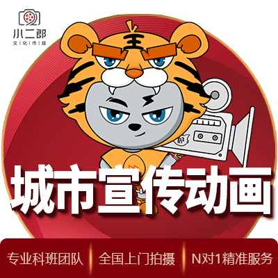城市宣传动画制作设计企业广告宣传片视频拍摄制作