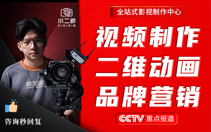 企业宣传片影视后期处理剪辑特效包装片头制作画面调色