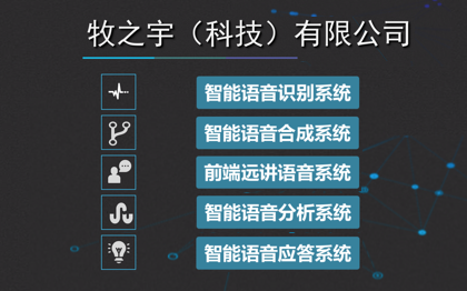 語音識(shí)別、語音合成、前端遠(yuǎn)講語音、語音分析、語音應(yīng)答