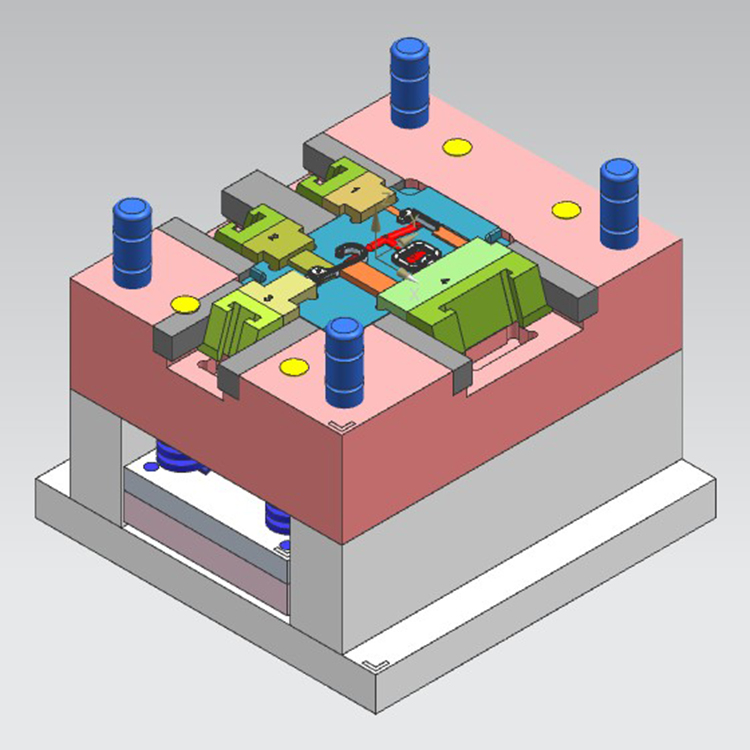 注射成型模具分模方案UG全3D模具设计CAD出图