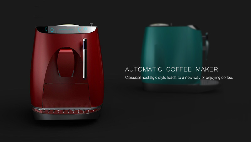 自动咖啡机&小<hl>家电</hl>工业产品<hl>外观</hl>结构设计手板模型制作模具量产