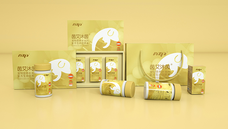 兩款產(chǎn)品寵物保健品包裝設(shè)計(jì)案例