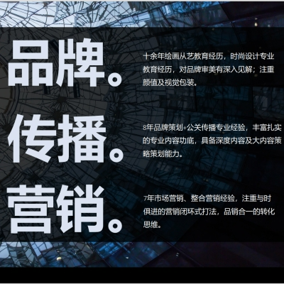品牌產(chǎn)品宣傳文案/視頻宣傳片腳本文案撰寫