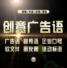广告语宣传语*口号公司品牌店铺产品广告语slogan