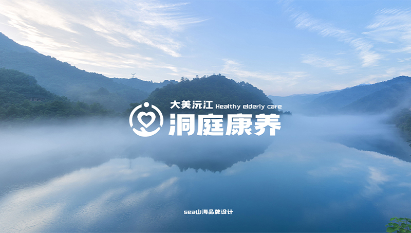 【SEA山海】大美沅江洞庭康养vi设计公益机构logo设计